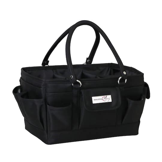 Everything Mary Black Deluxe Store &#x26; Tote Craft Organizer